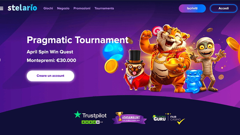 Stelario Casino non AAMS